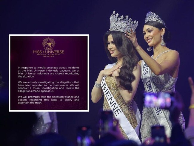 Miss Universe pageant rocked by 'body check' scandal