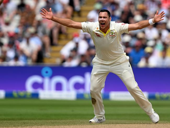 Scott Boland was the most expensive of the Australian bowlers at Edgbaston. Picture: Shaun Botterill/Getty Images