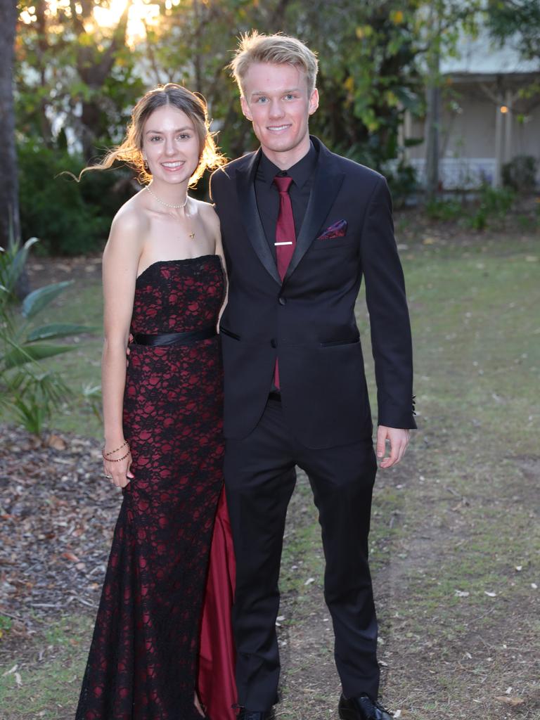 Tamborine Mountain College formal at Intercontinental Resort, Sanctuary Cove. Archie Greig-Lawson and Marlie Knight. Picture Glenn Hampson