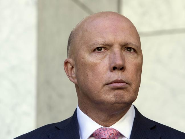 Home Affairs Minister Peter Dutton has hit back at the Qld government. Picture: NCA NewsWire /Gary Ramage