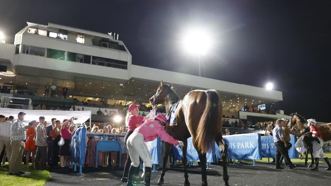 Racing under lights kicks-off on the Gold Coast. Picture: Supplied by Gold Coast Turf Club.