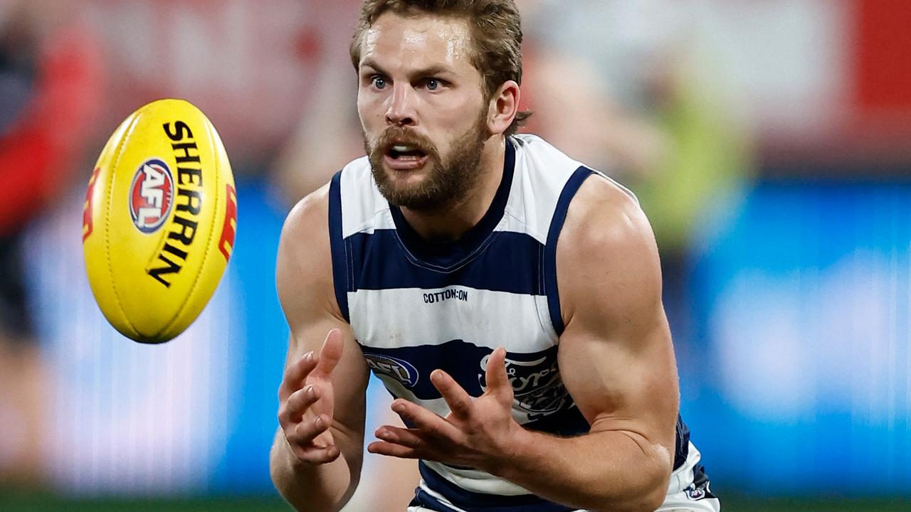 Geelong Cats: Midfielder Tom Atkins Reaches 100 Game Milestone After ...