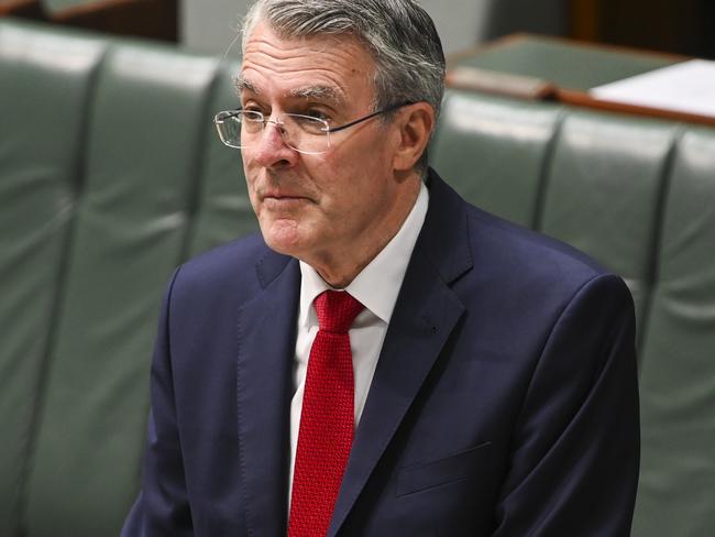 Attorney-General and Cabinet Secretary Mark Dreyfus has apologised to Sky News reporter Olivia Caisley. Picture: Martin Ollman