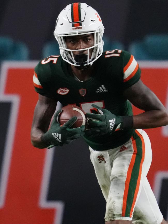 Williams in action for Miami. Photo by Mark Brown/Getty Images