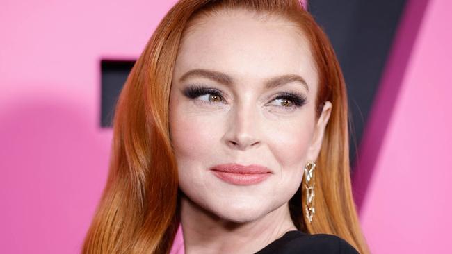 Lindsay Lohan at the 2024 Mean Girls premiere. Picture: Kena Betancur/AFP