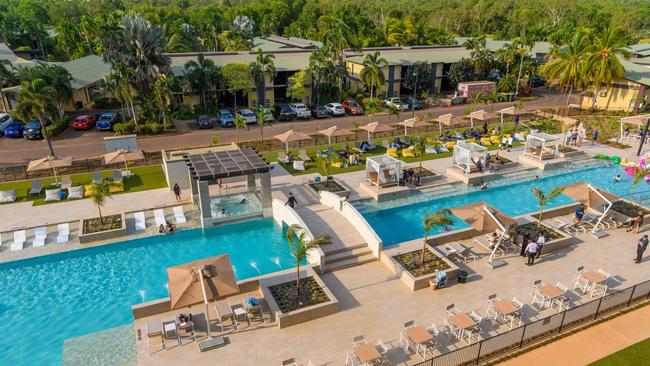 The pool at Darwin Airport Resort.