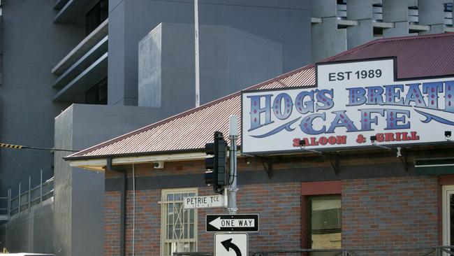 Hog’s Australia’s Steakhouse CEO Ross Worth says high rents at The Barracks precinct contributed to the closure of the Brisbane restaurant. File picture