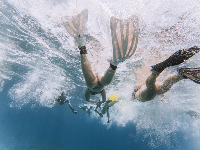 Swimming and snorkelling istock image.