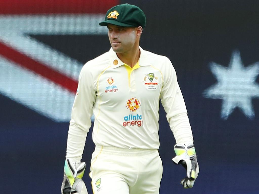 Alex Carey became Australia’s 461st Test player when he walked on to the Gabba. PicturE: Chris Hyde/Getty Images