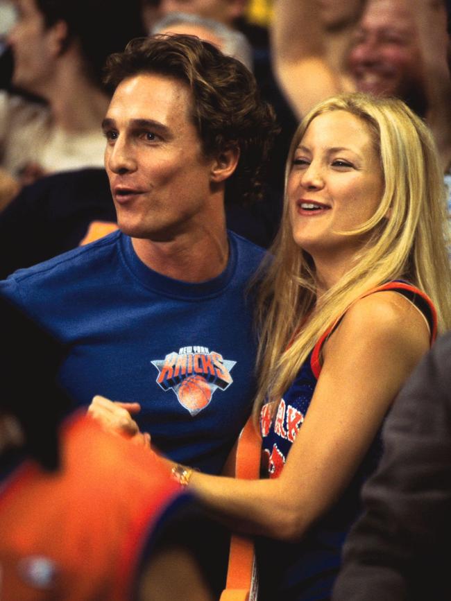 Matthew McConaughey and Kate Hudson in How to Lose a Guy in 10 Days.