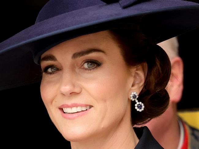 LONDON, ENGLAND - MARCH 13: Catherine, Princess of Wales attends the 2023  Commonwealth Day Service at Westminster Abbey on March 13, 2023 in London, England. (Photo by Chris Jackson/Getty Images)