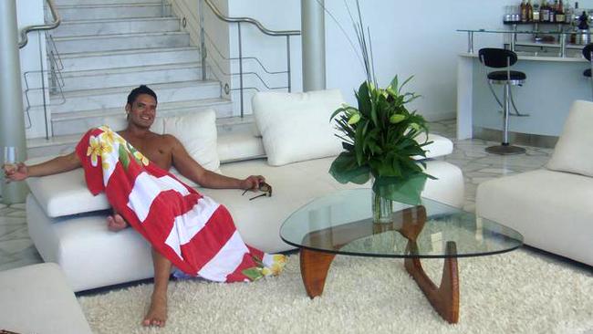 Joel Morehu-Barlow once lived in a $5.6 million Brisbane riverfront apartment.