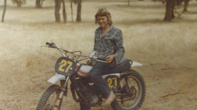 Brian grew up riding motorbikes.