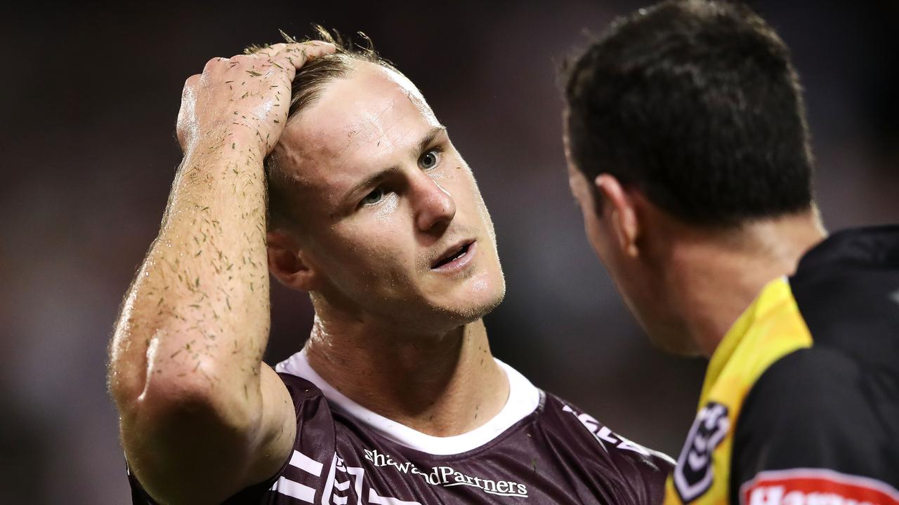 Daly Cherry-Evans lead a heated exchange between players and the NRL.