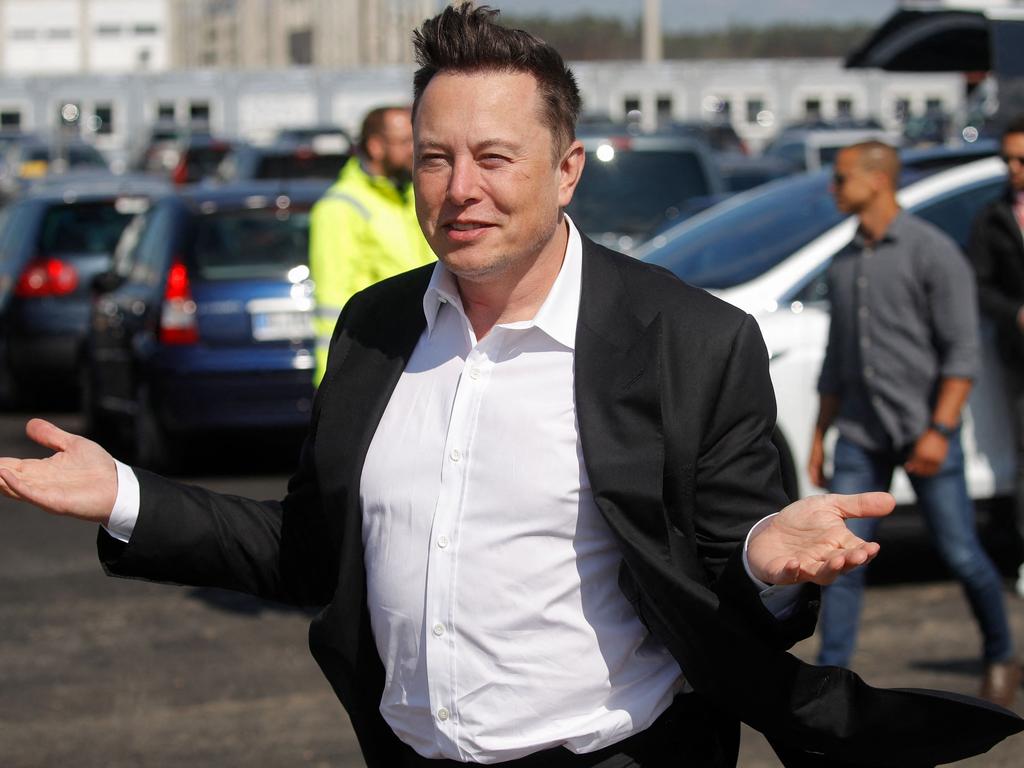 One tweet from Elon Musk can send crypto up or down. Picture: Odd Andersen/AFP