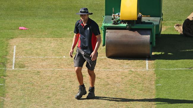 MCG groundsman and curator Matt Page used to work at the WACA. Picture: Getty