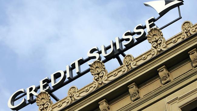 Credit Suisse ran $US10 billion in investment funds that financed Greensill’s supply-chain finance lending programs. Picture: AFP
