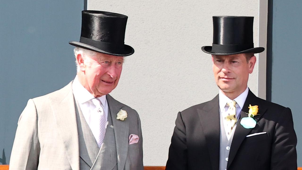 Prince Charles and Prince Edward at Royal Ascot. (Photo by Chris Jackson/Getty Images)