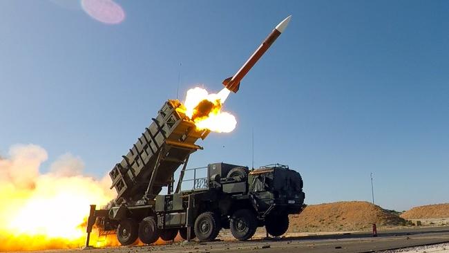 A Patriot missile being fired by the US Army in 2017. Picture: Anthony Sweeney/US Army