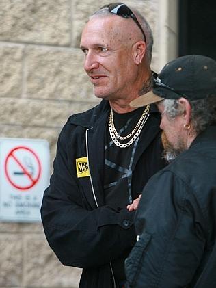 Colin Websdale, head of Rebels Geelong and the father of Bedson boys, outside the Geelong court.