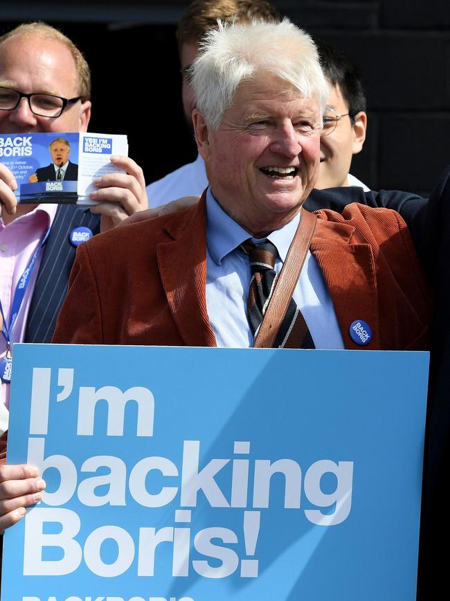 Stanley Johnson could be getting a knighthood. Picture: Getty