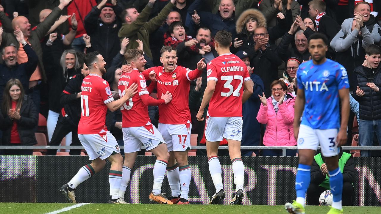 Wrexham are going up to League One. (Photo by Ben Roberts Photo/Getty Images)