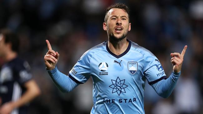 Adam Le Fondre celebrates scoring a penalty. Picture: Getty