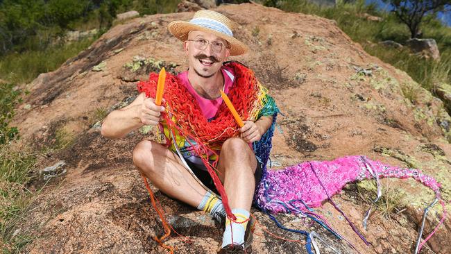 Andy Dexterity has recently moved to Townsville and is looking to boost creative events around town. Picture: Shae Beplate.
