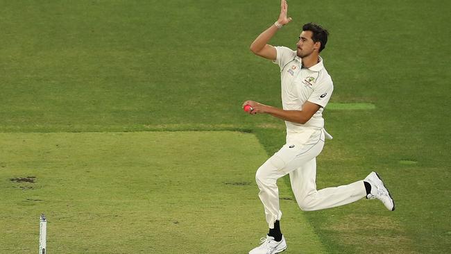 Mitchell Starc has a potent record under lights in Test cricket Picture: Getty Images