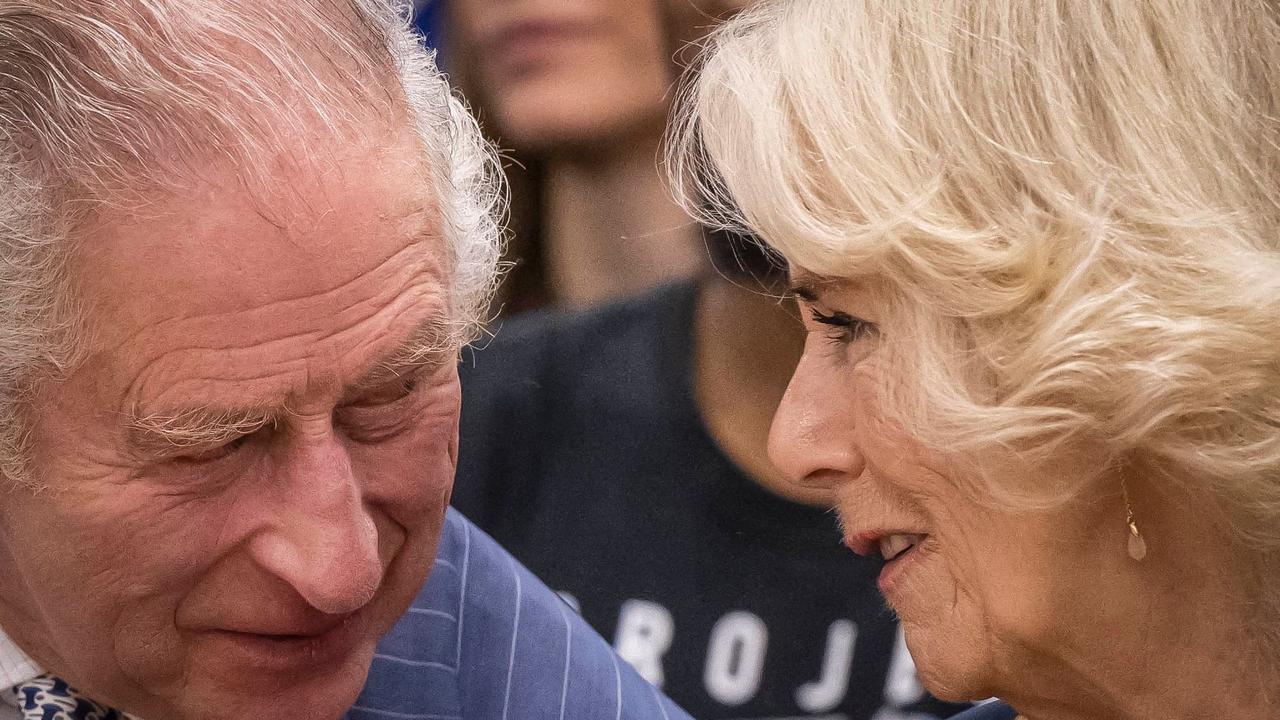 King Charles and Camilla, Queen Consort in Walthamstow, East London, on October 18, 2022. Picture: Paul Grover / POOL / AFP