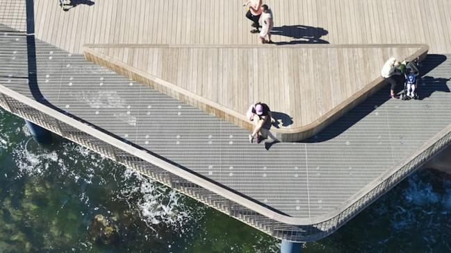 Gold Coast City Council has released designs for the Oceanway, showing the style of beach decks.