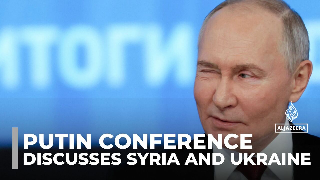 Putin's year-end press conference: The Russian president discusses Syria and Ukraine