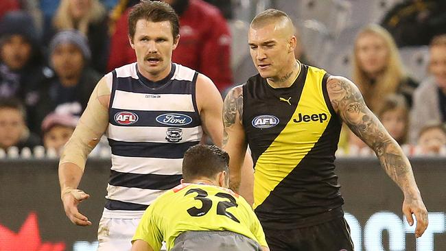 Patrick Dangerfield wants to see shorter games. Picture: Michael Klein