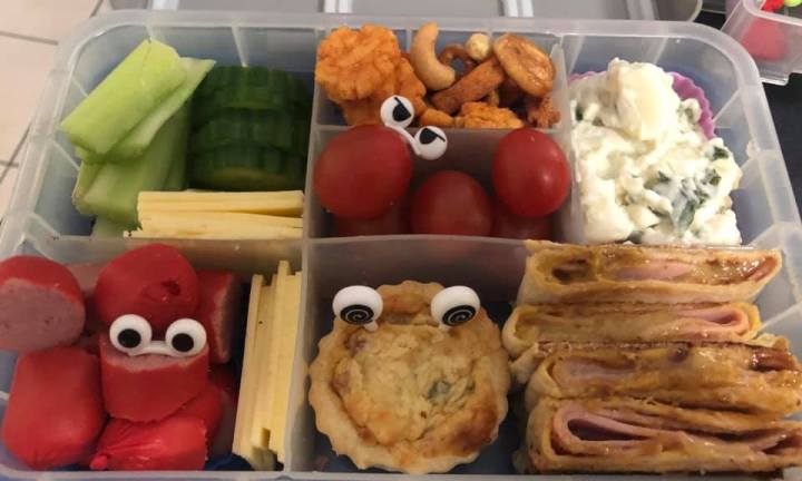 Snack box lunches, or as my wife calls them, fancy adult