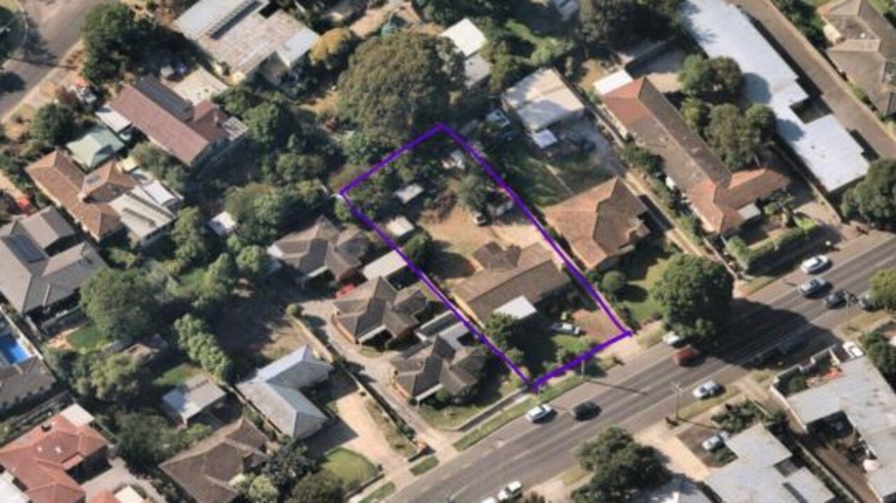 An aerial view of 34 Barrabool Rd, Highton.