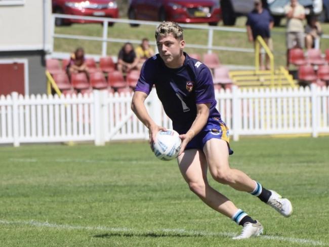 Jackson Reick of the Illawarra South Coast Dragons Laurie Daley Cup side. Picture: Contributed