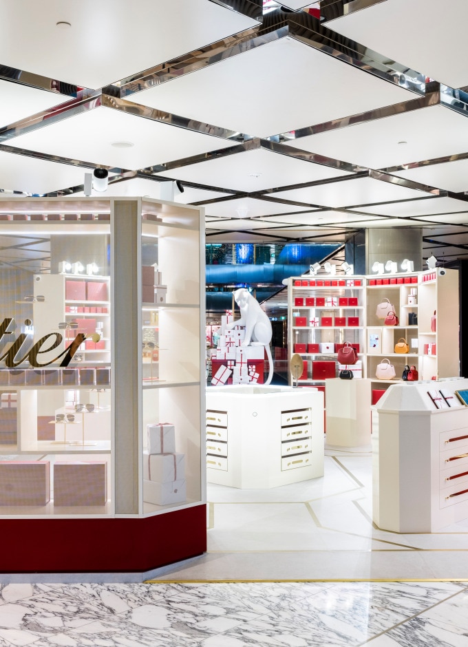 A giant jewellery box full of Cartier 