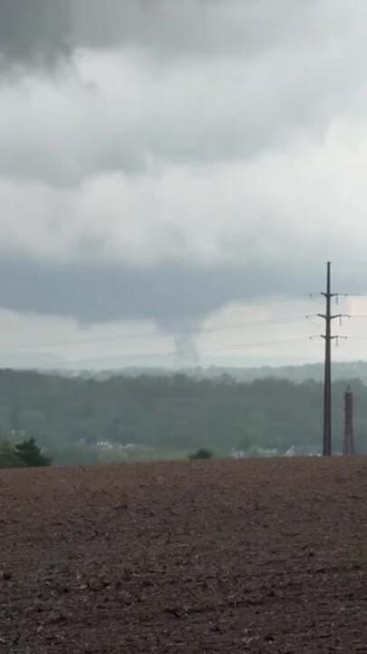 Funnel Cloud Spotted in Eastern Pennsylvania as Tornado Warning Issued