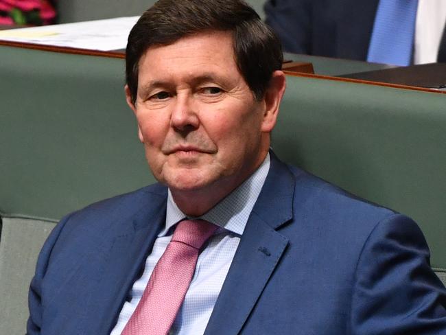 Liberal member for Menzies Kevin Andrews during Question Time in the House of Representatives at Parliament House in Canberra, February, Tuesday 11, 2020. (AAP Image/Mick Tsikas) NO ARCHIVING