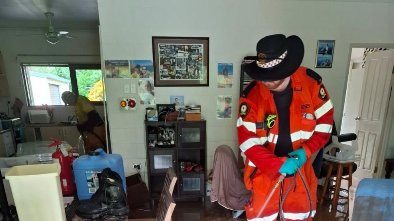 ‘Couldn’t have done it without them’: Volunteer’s gratitude for flood clean-up help