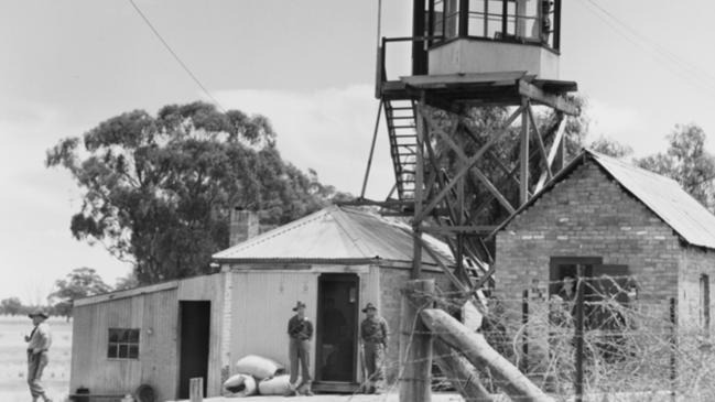 The German escape from the heavily guarded camp took months to plan. Picture: Australian War Memorial