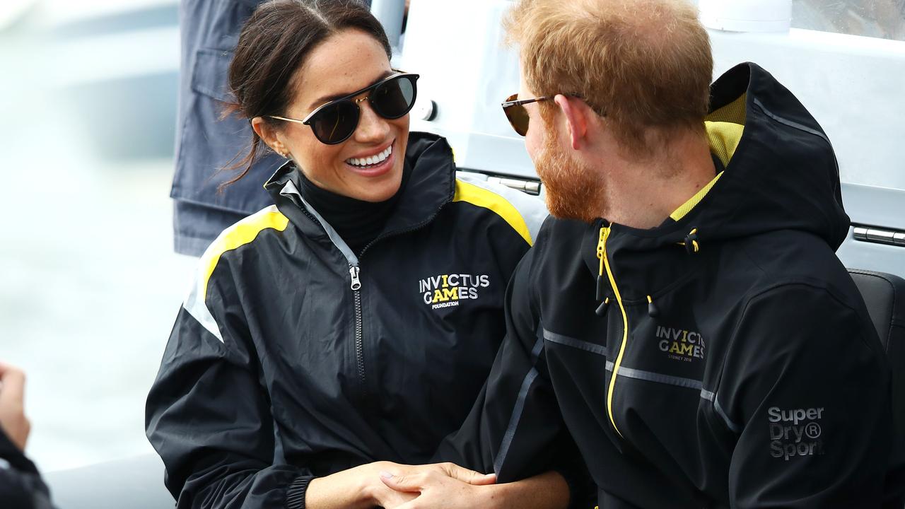 The couple is very relaxed with each other in public. Photo: Mark Kolbe/Getty Images