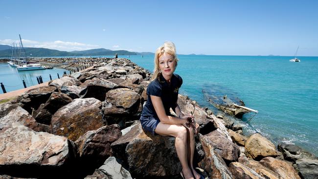 11 December 2013 - Reaction to the news of the expansion of the Abbot Point bulk coal terminal.  Whitsunday tour operator Jan Claxton of Ocean Rafting is worried about the impact on tourism operators in the area - Photo: Cameron Laird