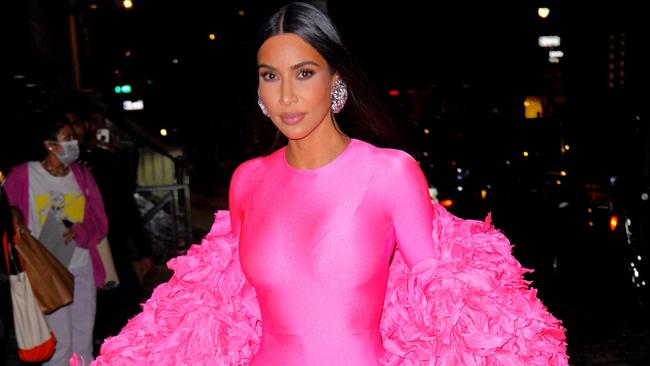 Kim Kardashian has said she doesn’t “care if I have to wear a diaper” in order to wear an outfit. Picture: Gotham/GC Images