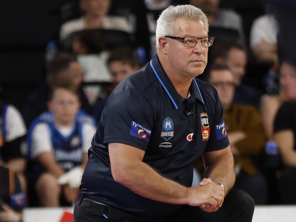 Melbourne United coach Dean Vickerman is focused on the Kings. Picture: Getty Images