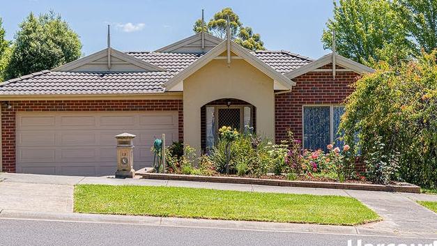 The three-bedroom house at 13 Rivendale Cres, Drouin, is for sale for $580,000-$620,000.