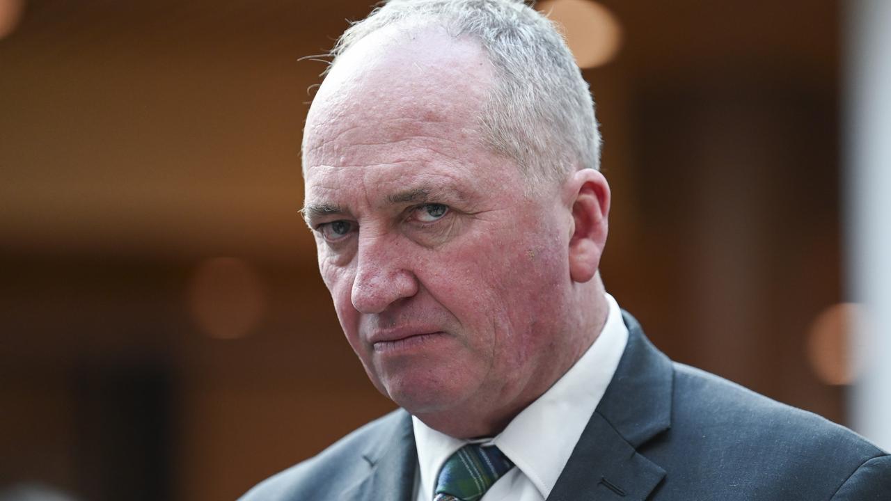 Barnaby Joyce has given up alcohol and cigarettes. Picture: NewsWire / Martin Ollman