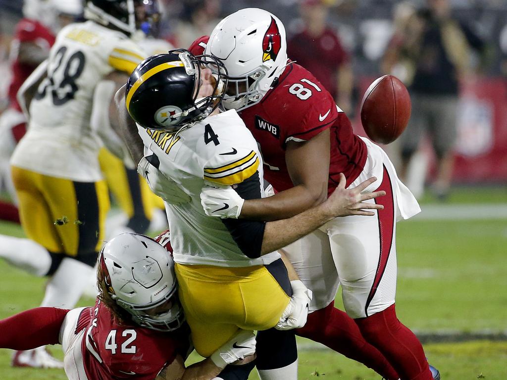 Myles Garrett hits Mason Rudolph with a helmet as an ugly Steelers loss  finishes with a terrible scene in Cleveland 