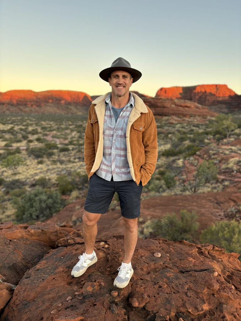 Lee Carseldine in the revamped The Great Outdoors. Picture: Channel 7