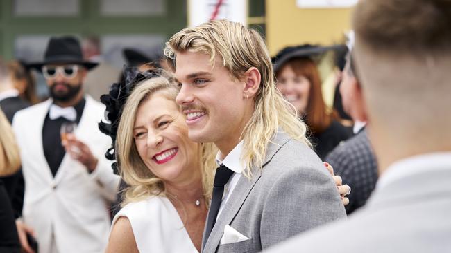 Bailey Smith in the Birdcage at Flemington. Picture: Supplied